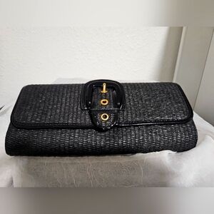 EUC Banana Republic Black Clutch